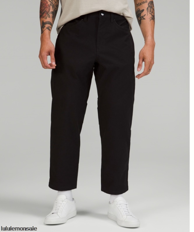 Lululemon Deutschland DELULU680 | Schwarz Abc Locker Sitzende Verkürzte Hose Utilitech